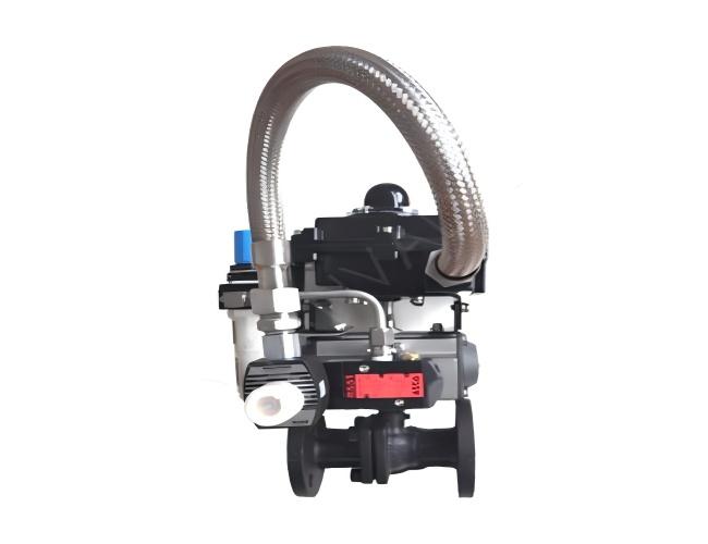 Pneumatic Flange Explosion-proof Flange Ball Valve